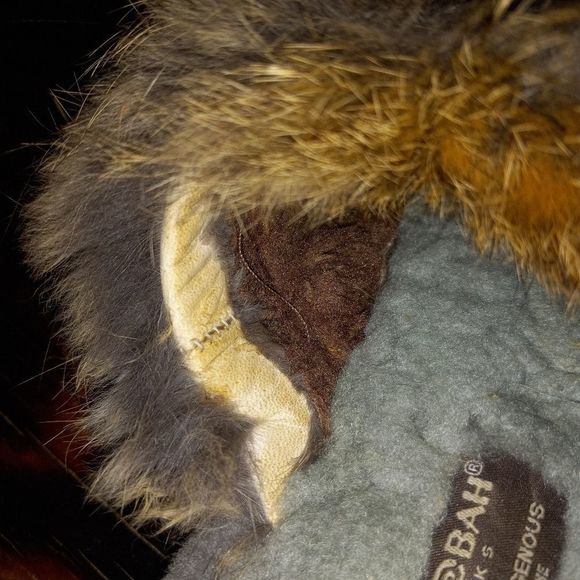 MANITOBAH MUK LUK RABBIT FUR SLIPPERS - Picture 11 of 11